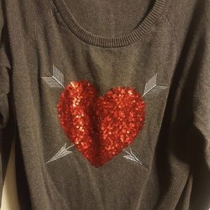Torrid cupid's arrow sweater